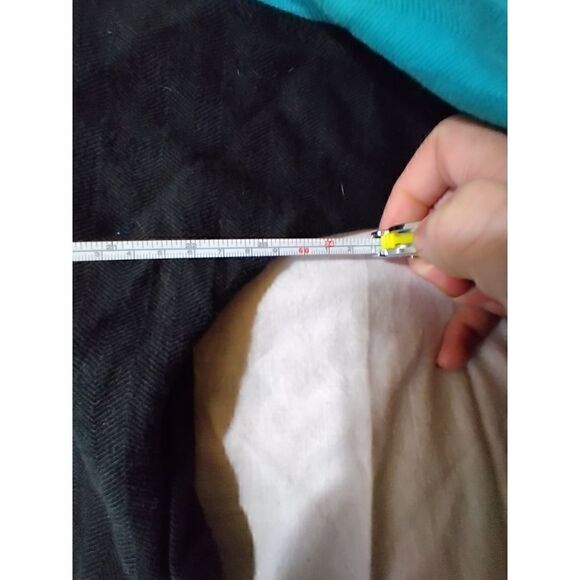 VINTAGE RETRO FIRST STARTER COTTON SIZE LARGE HOODY AQUA PURPLE BLACK PULLOVER - Picture 6 of 7